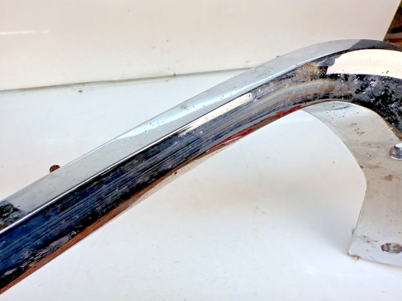 OEM 1957 1958 Chrysler Imperial Chrome Head Light Trim Piece 1686484 RH C28-8