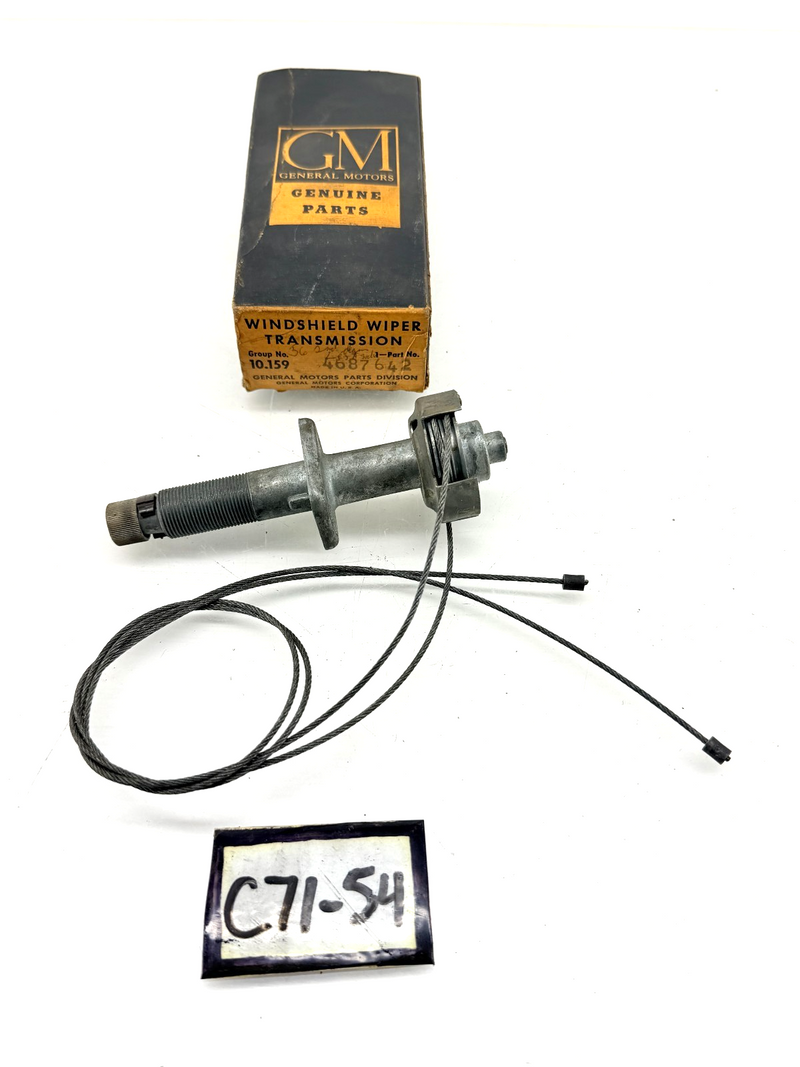 NOS 1956 Chevrolet Bel Air LH Wiper Transmission GM 4687642 C71-54