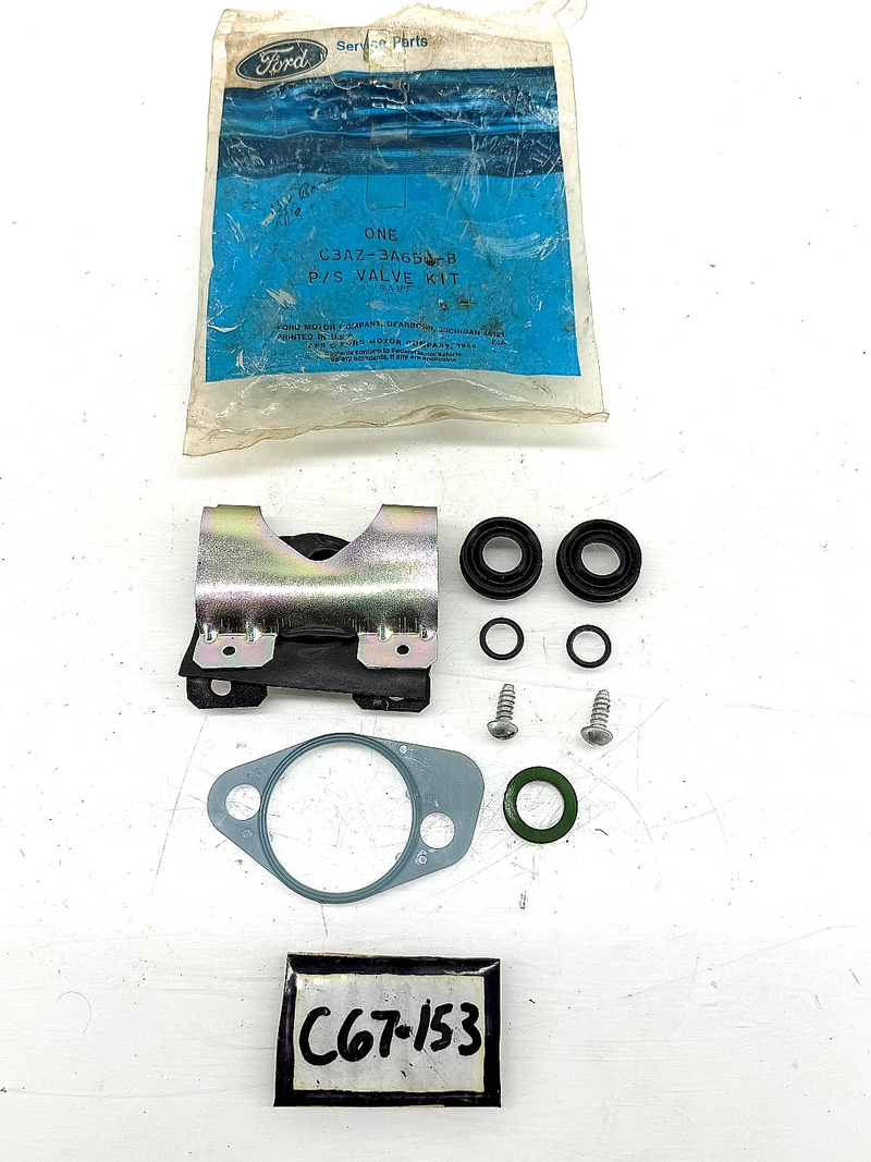NOS 1964 - 1970 Mustang GT Shelby Mach 1 Cougar POWER STEERING CONTROL VALVE KIT