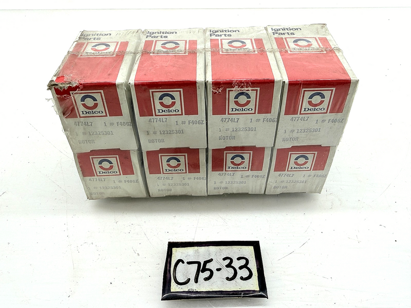 (8) NOS Delco Ford Mercury Rotor 12325301 4774H3 F406Z C75-33