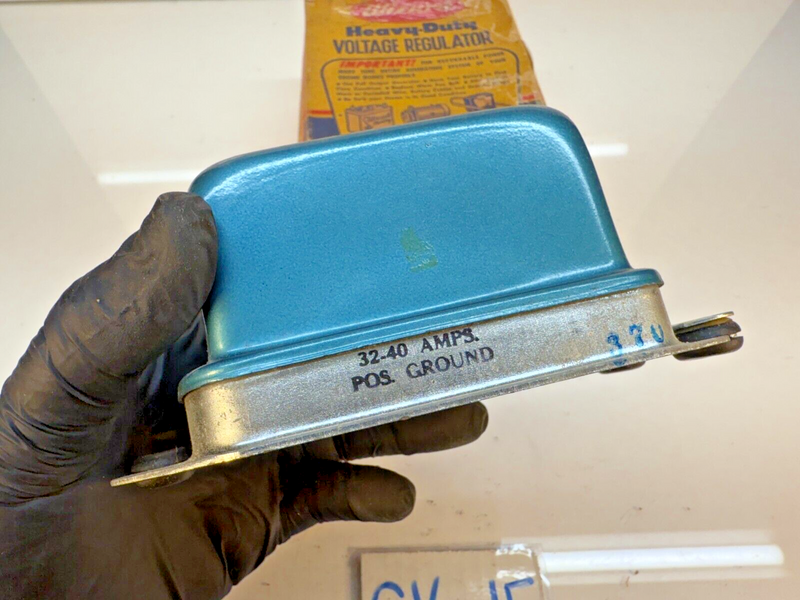 NOS HD WIZARD L-3677 VOLTAGE REGULATOR GMC PACKARD NASH STUDEBAKER KAIS C16-15