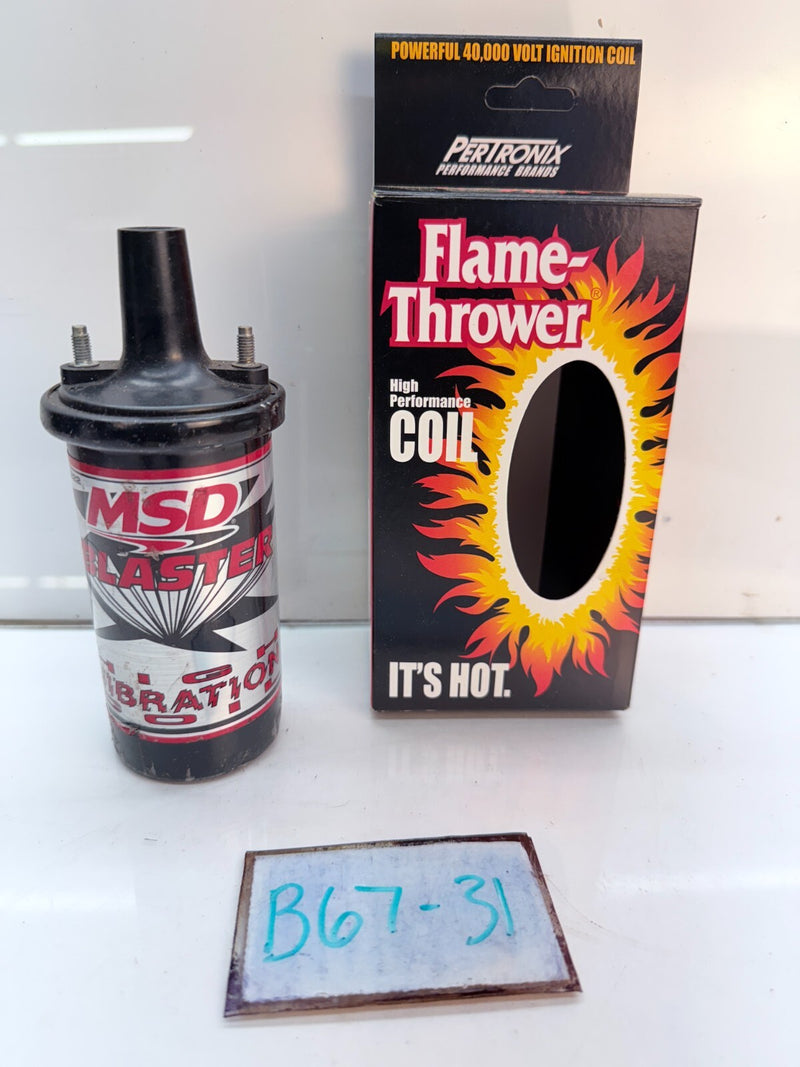 MSD 8222 Blaster High Vibration Ignition Coil Universal Fitment B67-31