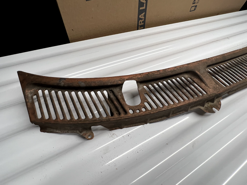 OEM 1960 Chevy Impala Windshield Wiper Cowl Vent Grill Panel Belair U5B-9