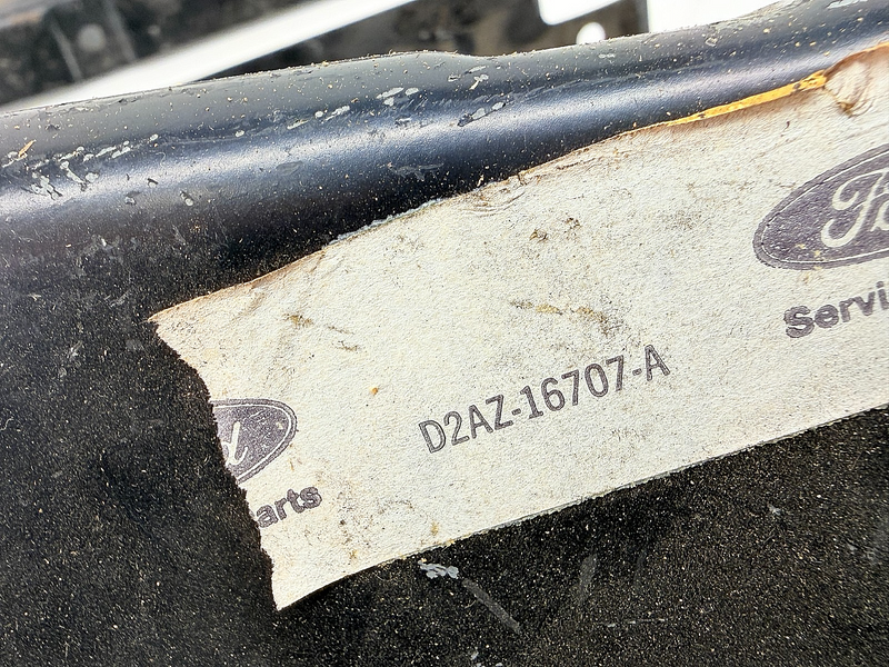 (1) NOS 1969 - 1972 Ford Galaxie 500 LTD Hood Latch Support D2AZ-16707-A C58-1
