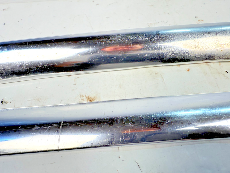 1960 Chevy Impala 4 Door Hardtop Flattop INTERIOR SIDE ROOF RAIL MOLDINGS B75-38