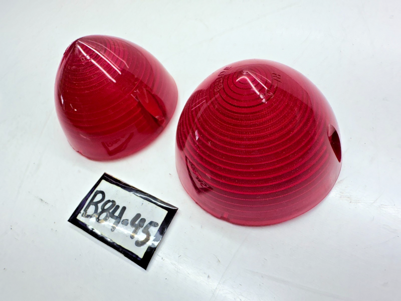 OEM 1956 Chevrolet PAIR TailLight Lens Set GM 5947161 Guide RI-56 BelAir B84-45