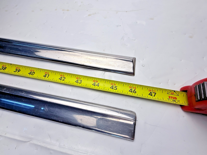 ORIGINAL 1956 CHEVROLET BEL AIR  Pair of FRONT DOOR TRIM Moulding S1-74