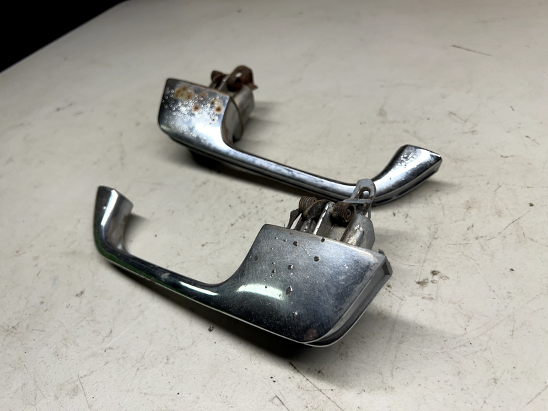 OEM 1973-1987 Chevrolet GMC C K Truck Exterior Chrome Door Handle Set B17-1