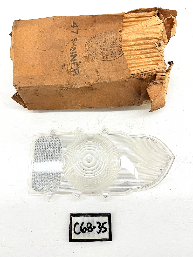 NOS 1955 Ford Mercury Inner Taillight Lens FDK-13437-B C68-35