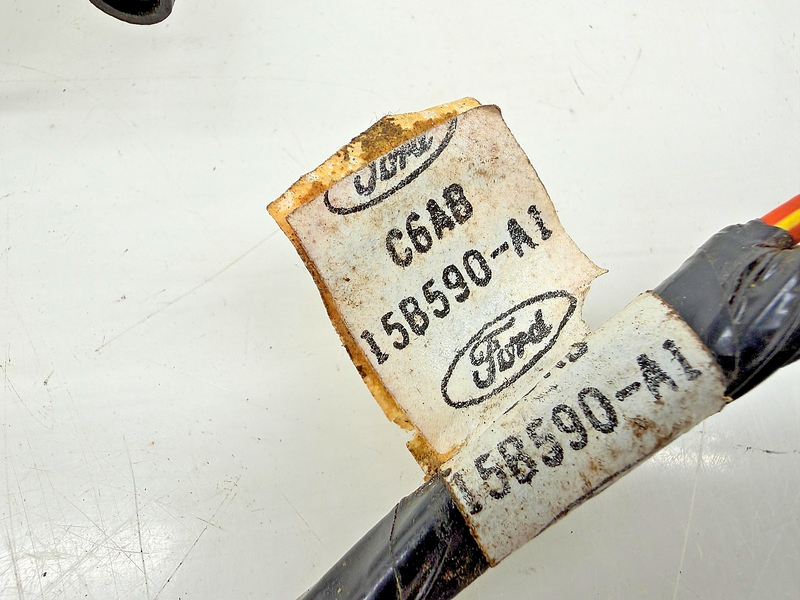 NOS 1966 Ford Mustang Falcon Fairlane Comet Emergency Warning Switch WIRING C63