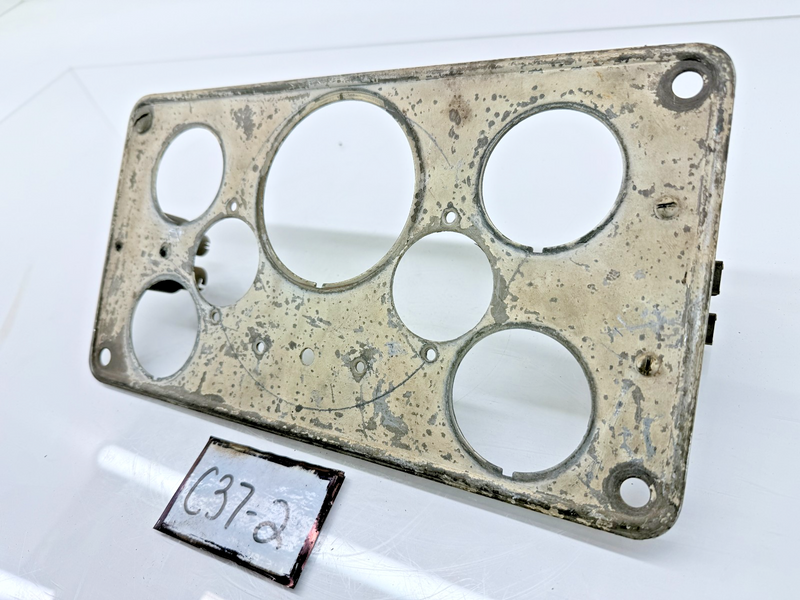 Original Jeep Willys Kaiser M38 Instrument Panel Gauge Speedometer Cluster C37-2