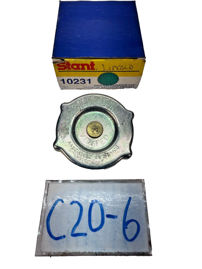 10231 Stant Radiator Cap Chevy Olds Suburban S-10 BLAZER S10 Pickup Jimmy C20-6