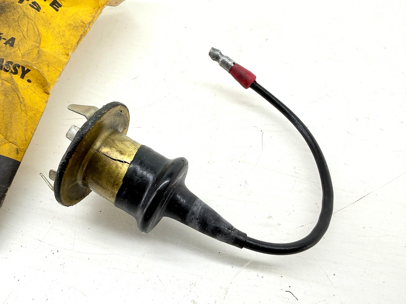 NOS 1960 FORD GALAXIE BACKUP LIGHT SOCKET AND WIRE ASSEMBLY PB9E-15536-A C67-53