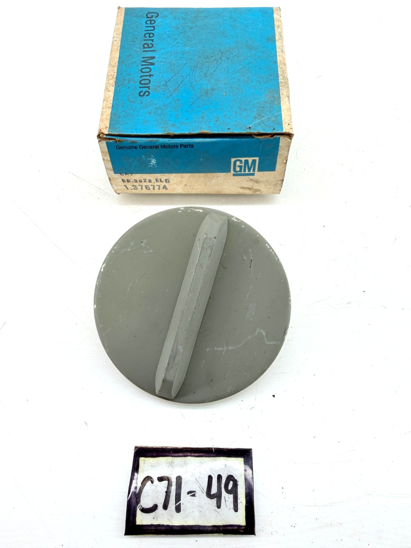 NOS 1974 1975 Oldsmobile Starfire Pontiac Astre Fuel Tank Gas Cap GM 376744 C71
