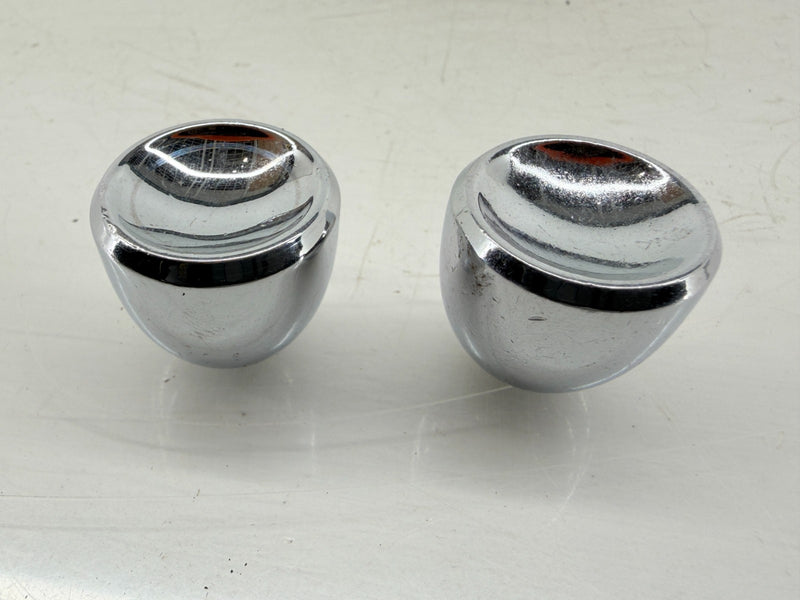 OEM 1960's Ford Galaxie PAIR Buttons Knob Fairlane Ranchero Falcon Comet C64-54