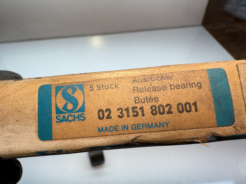 NOS SACHS Volkswagen Clutch Release Bearing Volkswagen 02 3151 802 003 C13-13