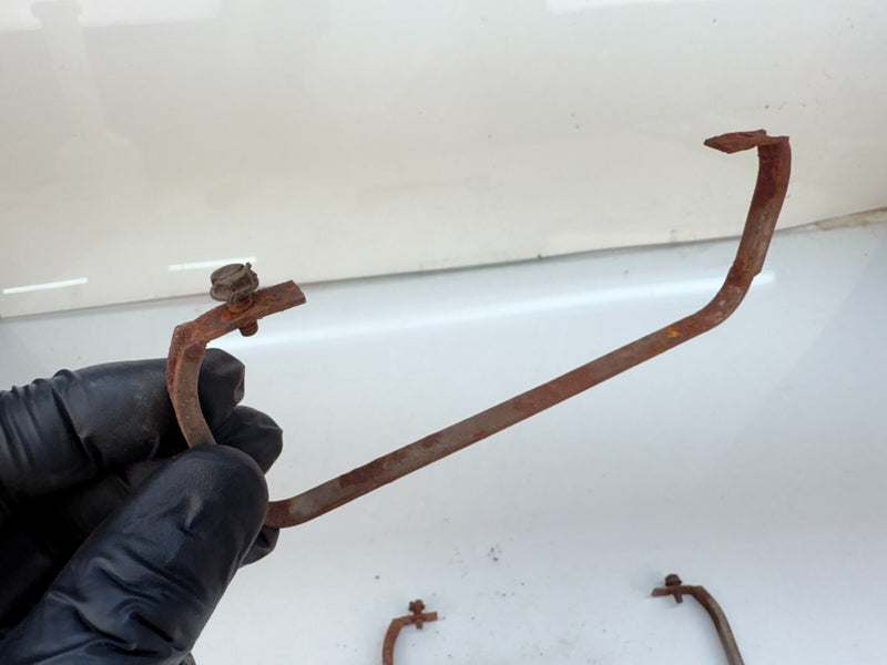 OEM 1959 1960 Chevrolet Impala Bel Air Heater Core Mount Brackets GM B63-22