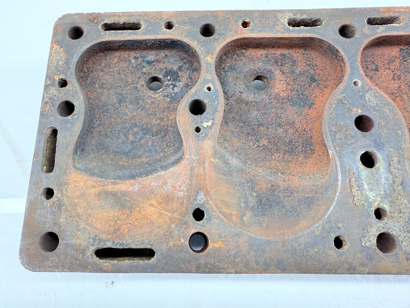 OEM Jeep Willys CJ2A CJ3A L-134 Cylinder Head MB? GPW? L134 640161 W4 WWII U1B-5