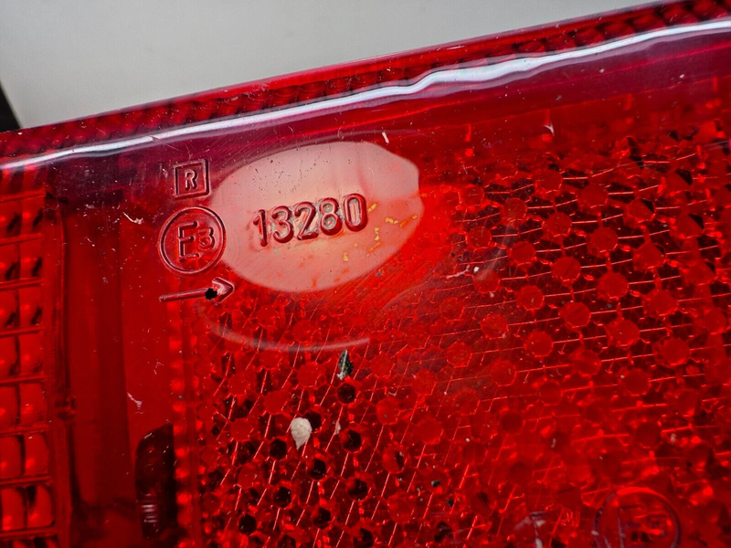NOS OEM Mercedes Tail Light Lens RIGHT W114 W115 1968-1973 1158261456 C6-11