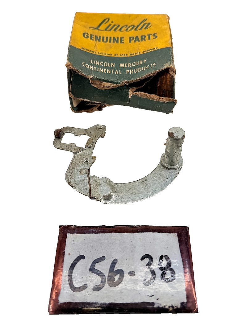 NOS 1958 FORD THUNDERBIRD TURN SIGNAL SWITCH PLATE FDU-13304-A C56-38