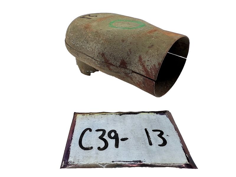 OEM Willys Jeep MB CJ2A Ford GPW Carburetor Intake Horn Snorkel "F " STAMP C3913