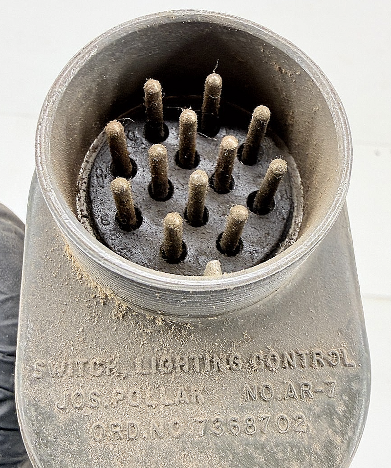 Military Humvee WILLYS Jos Pollack Headlamp Headlight 3 Lever Switch AR-7 C48-39