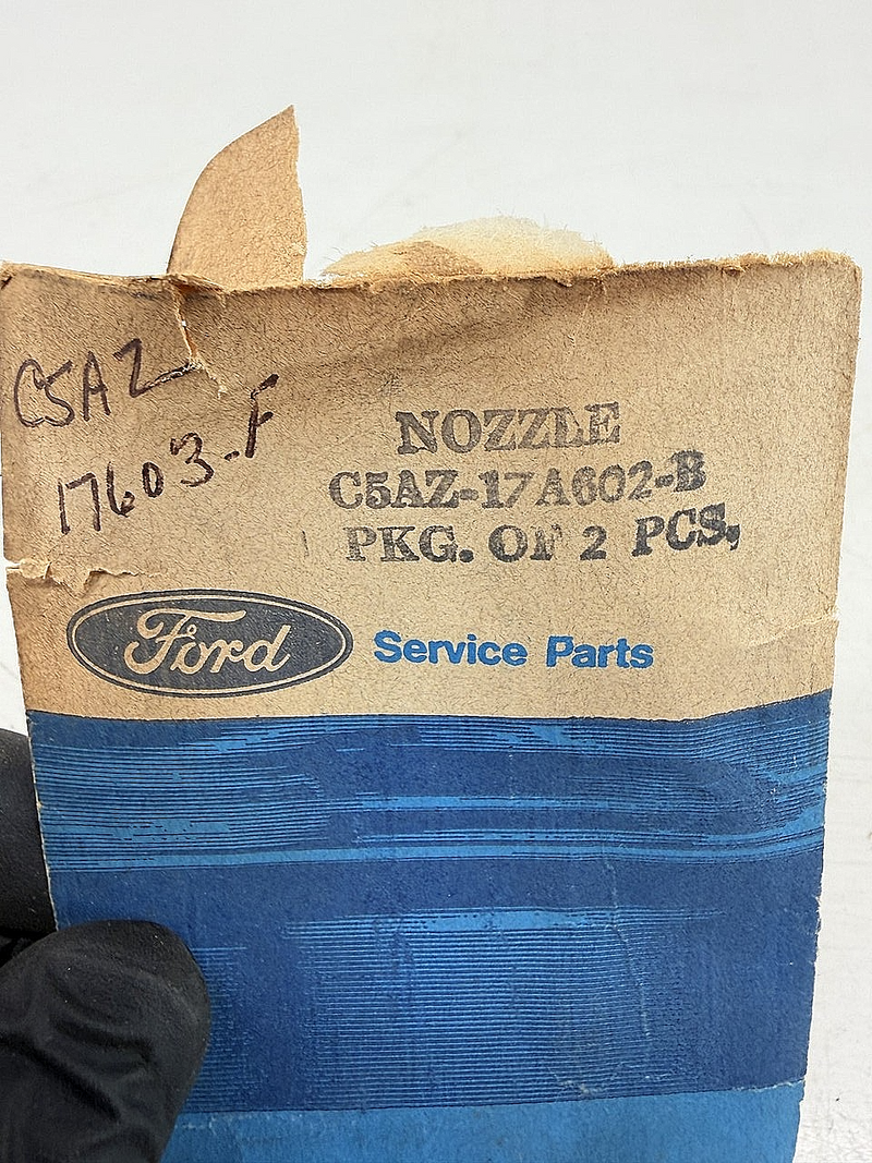 NOS 1964 1965 FORD MUSTANG FALCON WASHER NOZZLE TIPS C5AZ-17A602-B C76-142