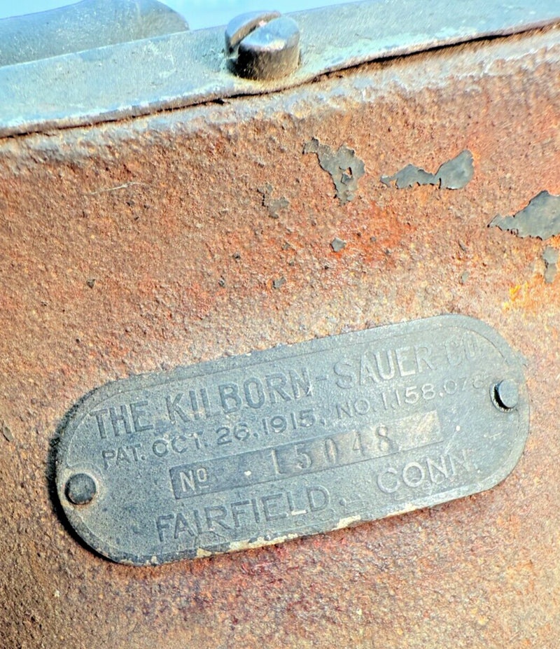 VINTAGE OLD CAR Kilbourn-Sauer Search SpotLight & Mirror 15048 Pre-1920's B58-3