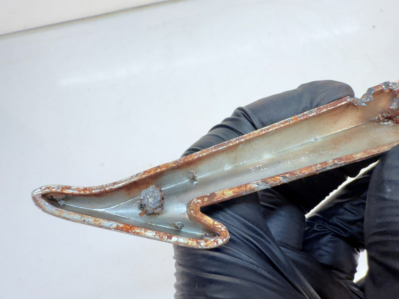 OEM 1953 1954 DESOTO "V" DECK LID FENDER QTR PANEL EMBLEM MOPAR N1494218 E7-68