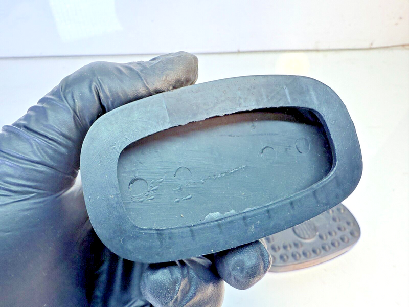 NOS 1937 - 1956 Chevrolet International Truck Pair of Brake Pedal Pads B59-61