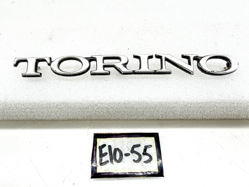 OEM 1968 1969 FORD TORINO BLOCK LETTER EMBLEM C8OB-63291B62-A E10-55