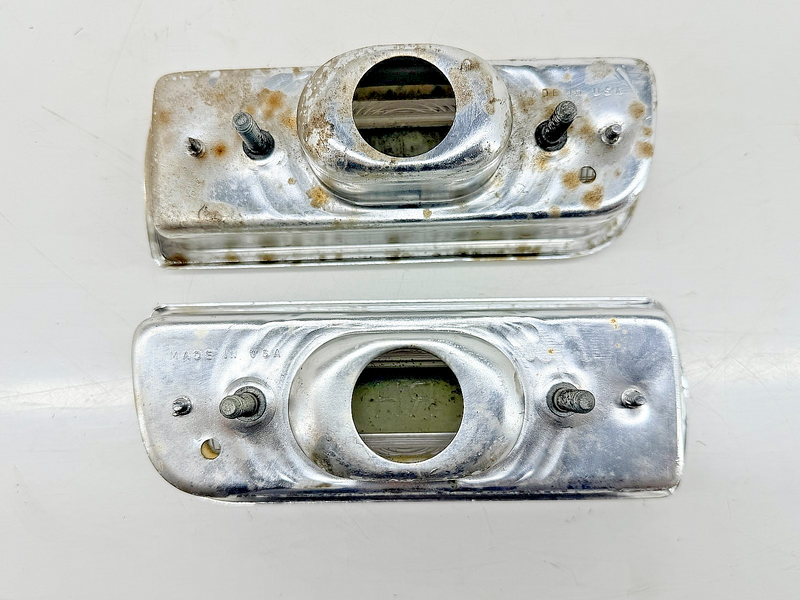OEM 1964 Chevrolet Chevelle Malibu Backup Lamp Lens Pair 5955880 C70-34