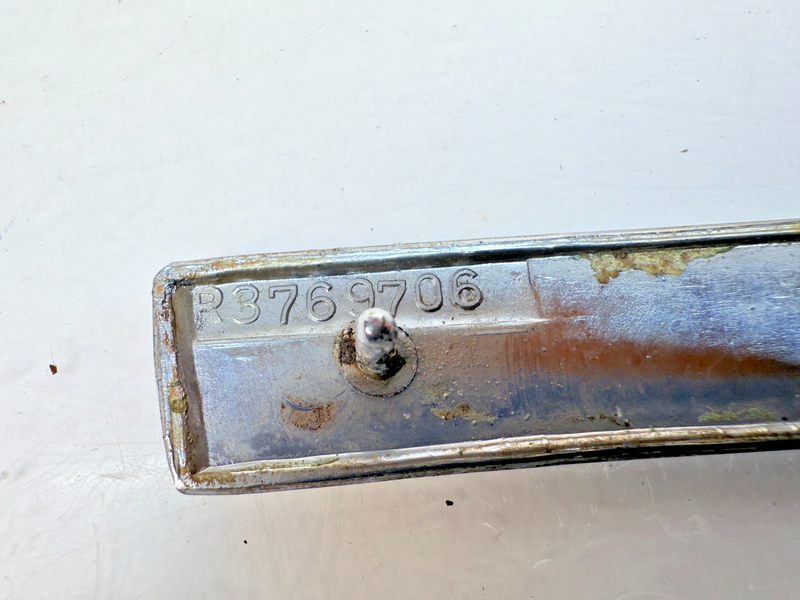 OEM 1960 Chevrolet Impala #6 Right Front Fender Chrome Molding Trim Louver E6-86