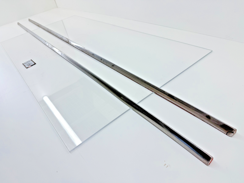 OEM 1961 1962 1963 FORD THUNDERBIRD Beltline Body Quarter Panel Trim Molding S86