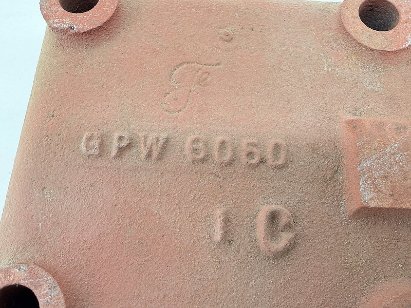 OEM 1941-53 Willys Ford MB GPW CJ2A CJ3A L-134 Cylinder Head GPW-8060 "F" U1B-74