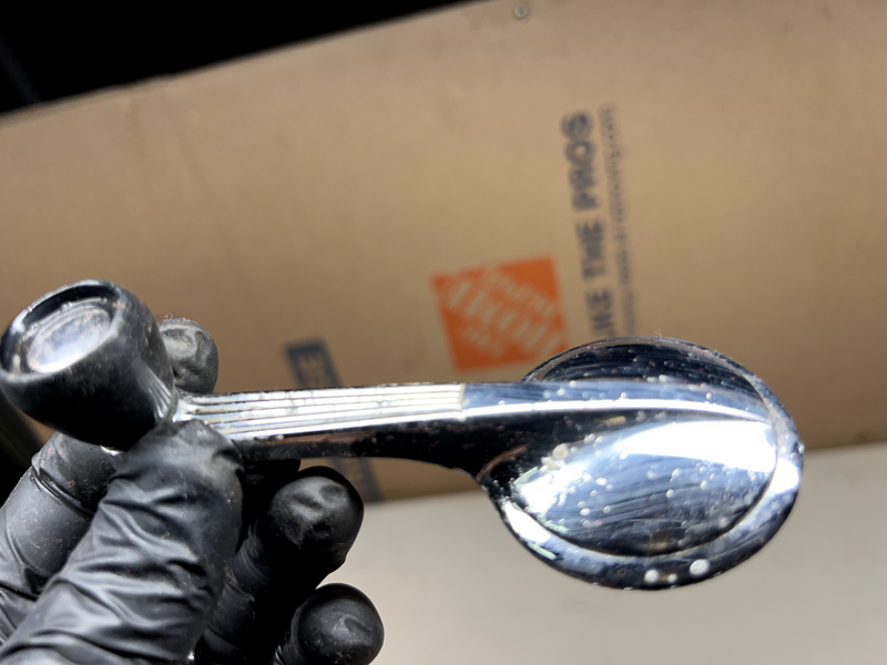 OEM 1958-1964 Impala Belair Chrome Window Crank Handle PAIR 59 61 62 63 64 B22-3