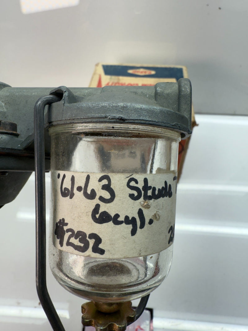 NORS CAPAC 1953 International Truck 220ci Rebuilt Fuel Pump 4232 F-60