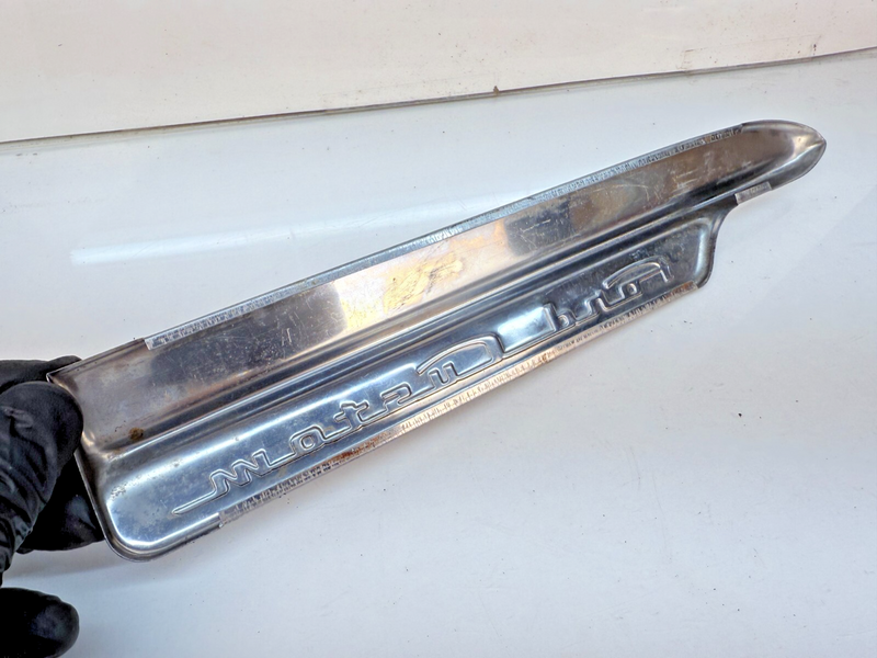 NICE!!! OEM 1949 Ford Custom Left (Driver) Front Fender Side Trim Molding B64-18