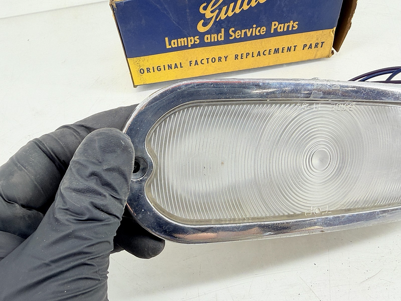 NOS 1954 Chevy Belair 210 150 PAIR Parking Light Lamp Assembly GUIDE FI-54 C73-3