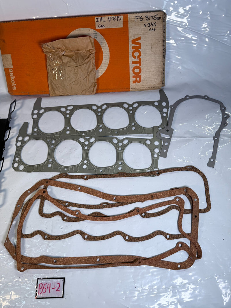 NOS IHC V-345 Victor FS3175BP Cylinder Head Gasket Set 56 57 58 59 60 B54-2
