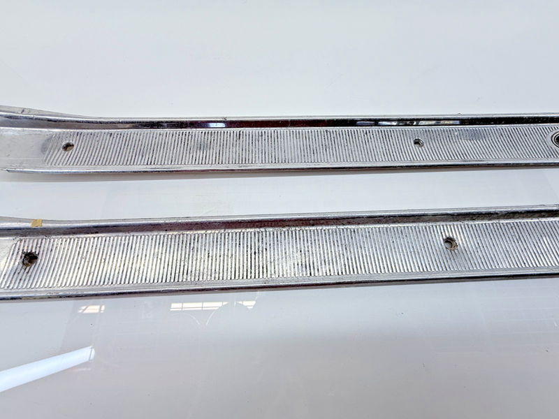 OEM 1964 - 1967 GM A BODY CHEVELLE GTO LEMANS CUTLASS 2 Dr Jam Sill Plates S-74