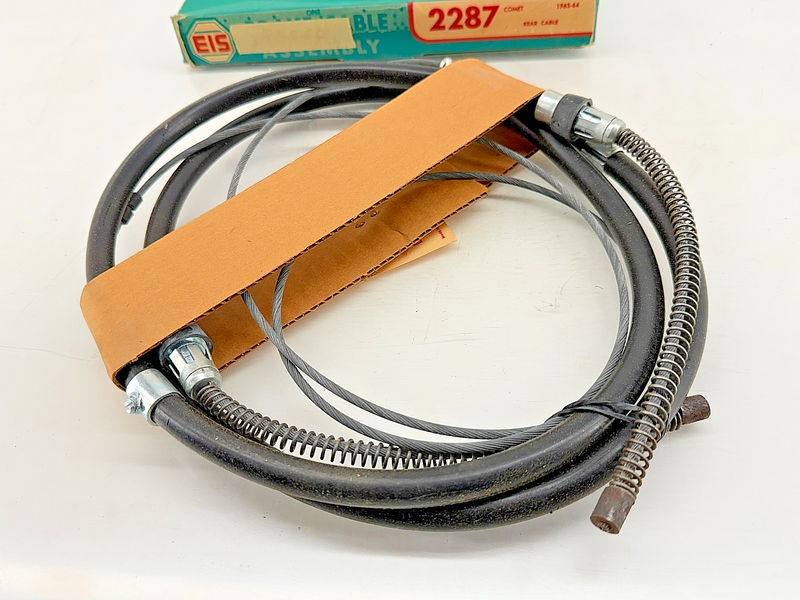 NOS 1963 1964 1965 FORD Falcon Comet Convertible Rear Brake Cable 2287 C62-5