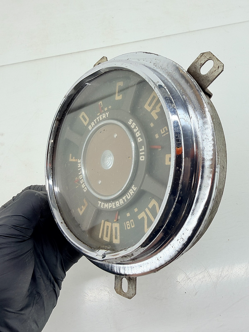 OEM 1949 1950 1951 1952 1953 CHEVY TRUCK COMPLETE GAUGE CLUSTER C73-21