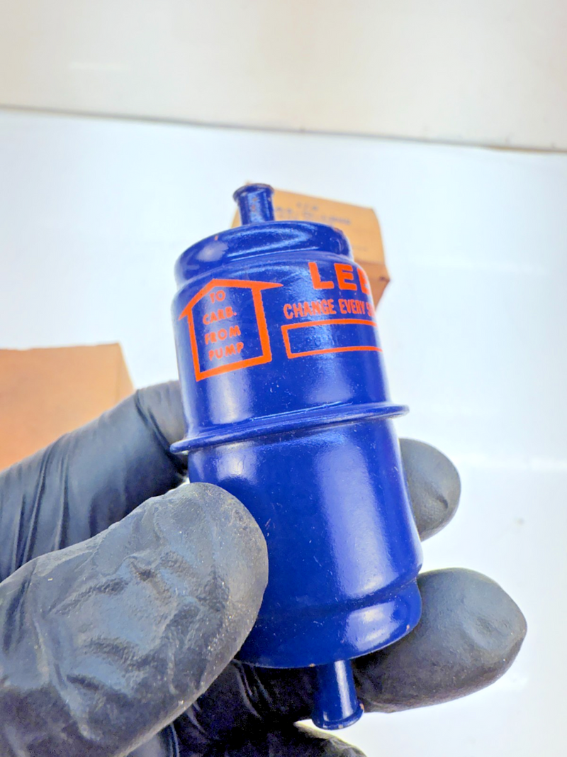 (1) NOS Lee LG-1/4 LG1/4 In-Line Fuel Filter Kit 1956 CHEVROLET B80-29