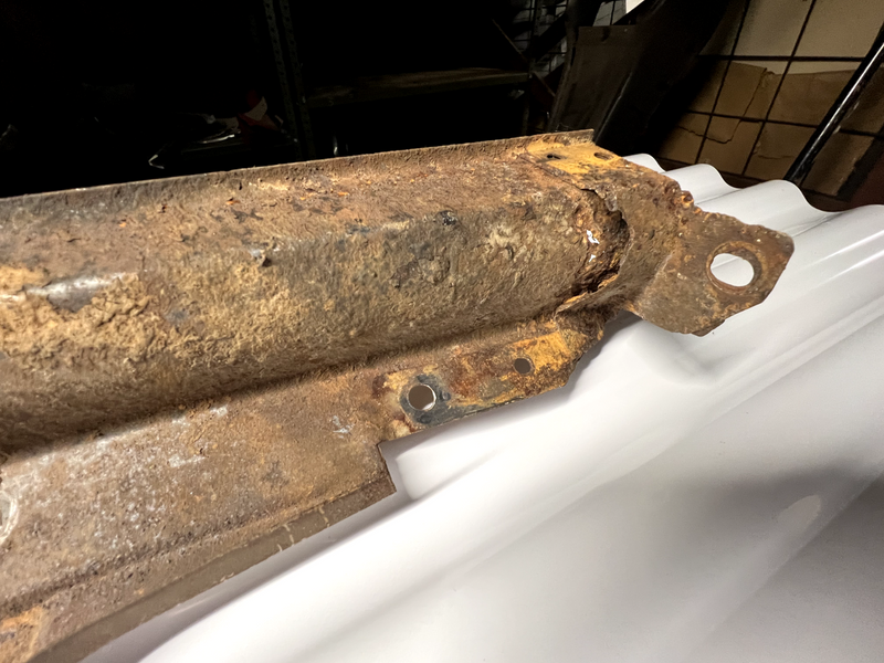 1960 Chevy Impala Lower Grille Gravel Splash Pan Shield Panel U5B-1