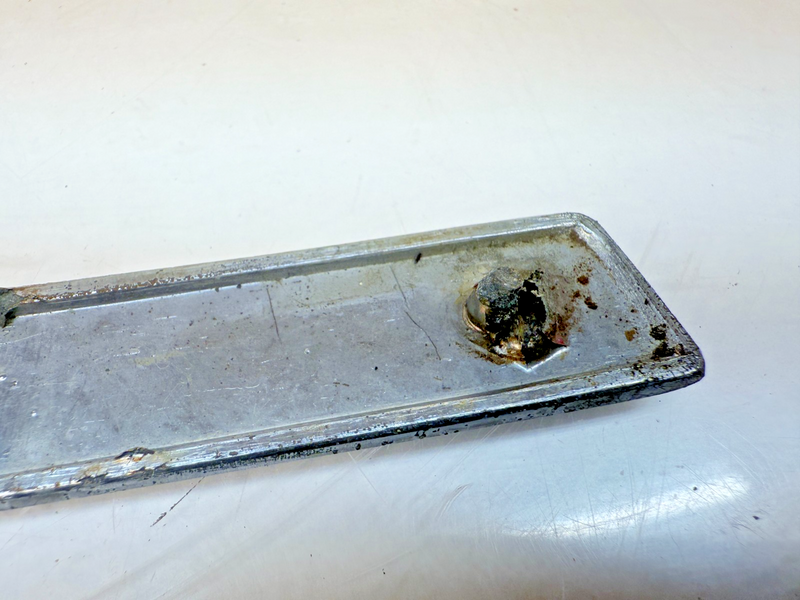 OEM 1960 Chevrolet Impala #2 Right Front Fender Chrome Molding Trim Louver E6-72