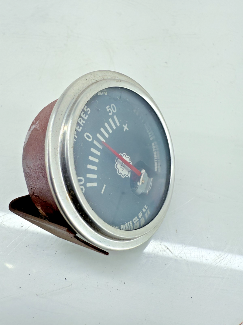 Vintage Amperes Amps Gauge Early Style Rat Rod C38-29