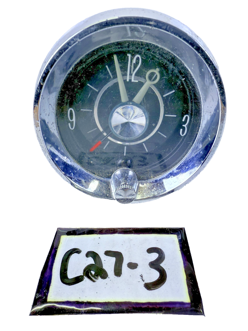 OEM 1961 1962 1963 1964 CADILLAC DEVILLE 60 SPECIAL ELDORADO DASH CLOCK C27-3
