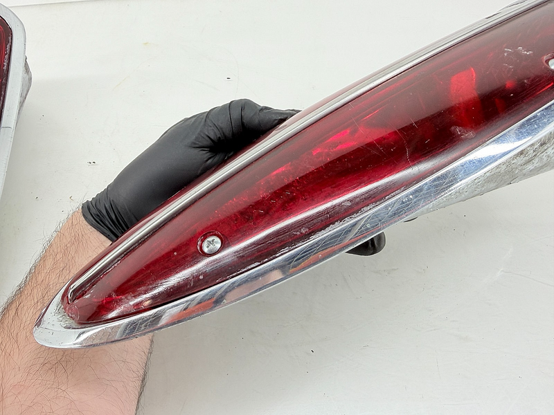 OEM 1958 1959 1960 C1 Corvette Tail Light Assemblies Housings Lenses GM 5948765