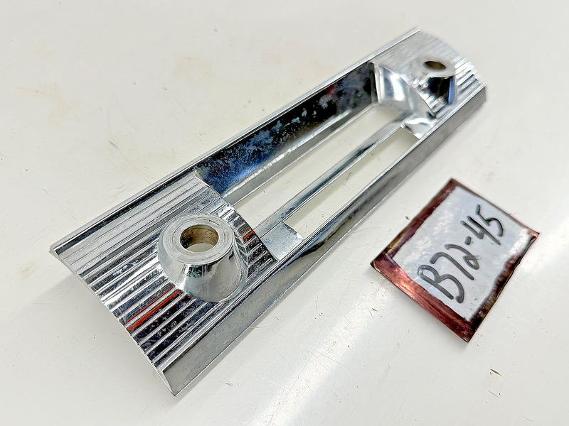 OEM Ford 1956 Fairlane Crown Victoria Chrome Dash Radio Bezel FDB-18542-A B72-45